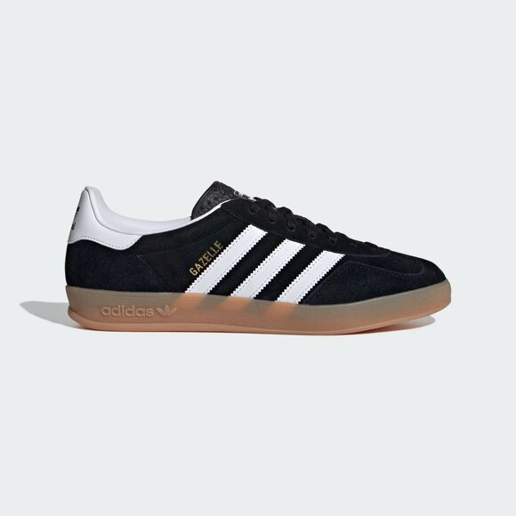 Adidas Gazelle - Core Black / Cloud White / Gum Size M5 / W6 New in Box! - Picture 1 of 9